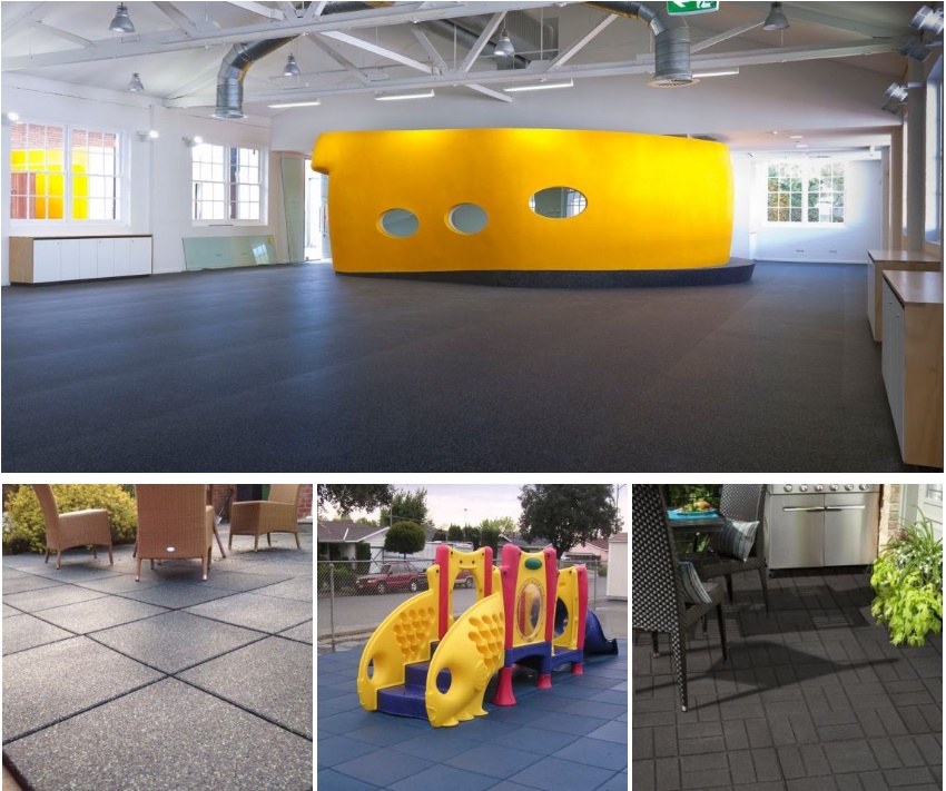 Kauçuk Zemin Kaplamaları